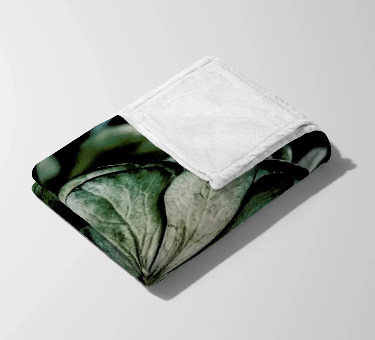 Greenery II coperta in pile da Flora & Fauna