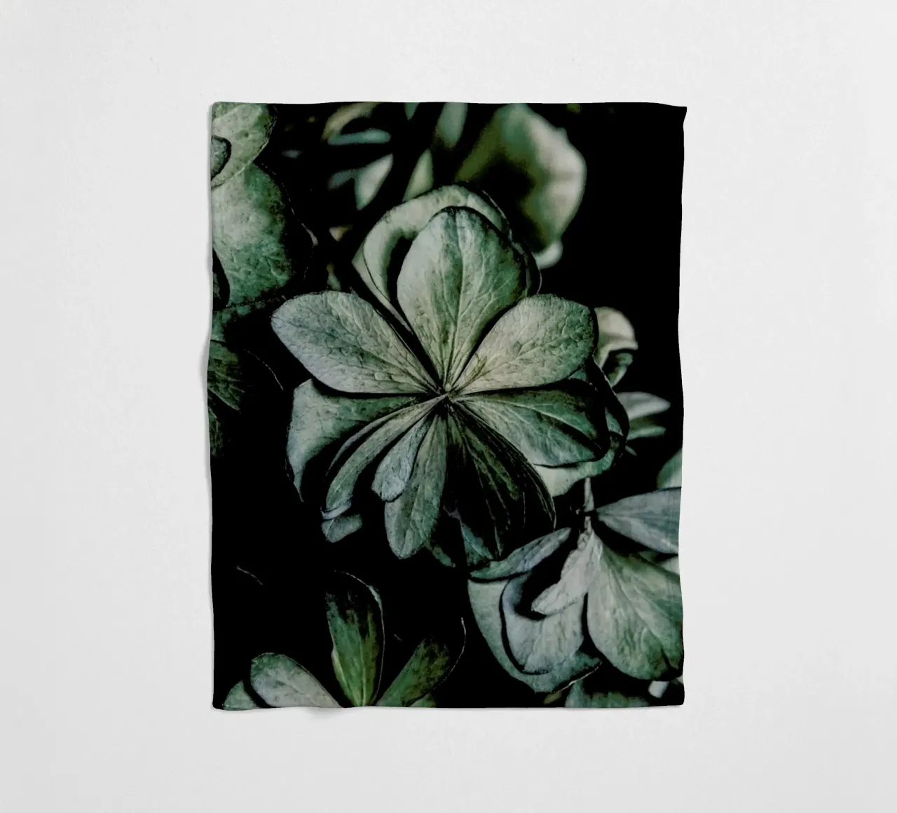 Greenery II coperta in pile da Flora & Fauna