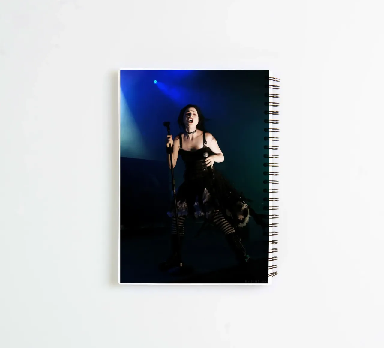 Evanescene Show spiral notebook by HUMMERSONIC