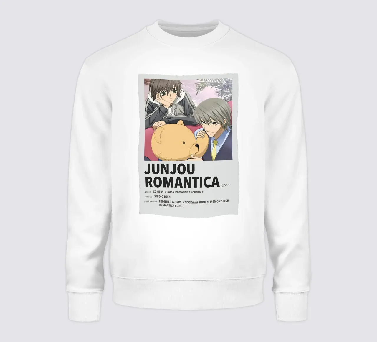 JUNJOU ROMANTICA  2008 felpa da Totoya