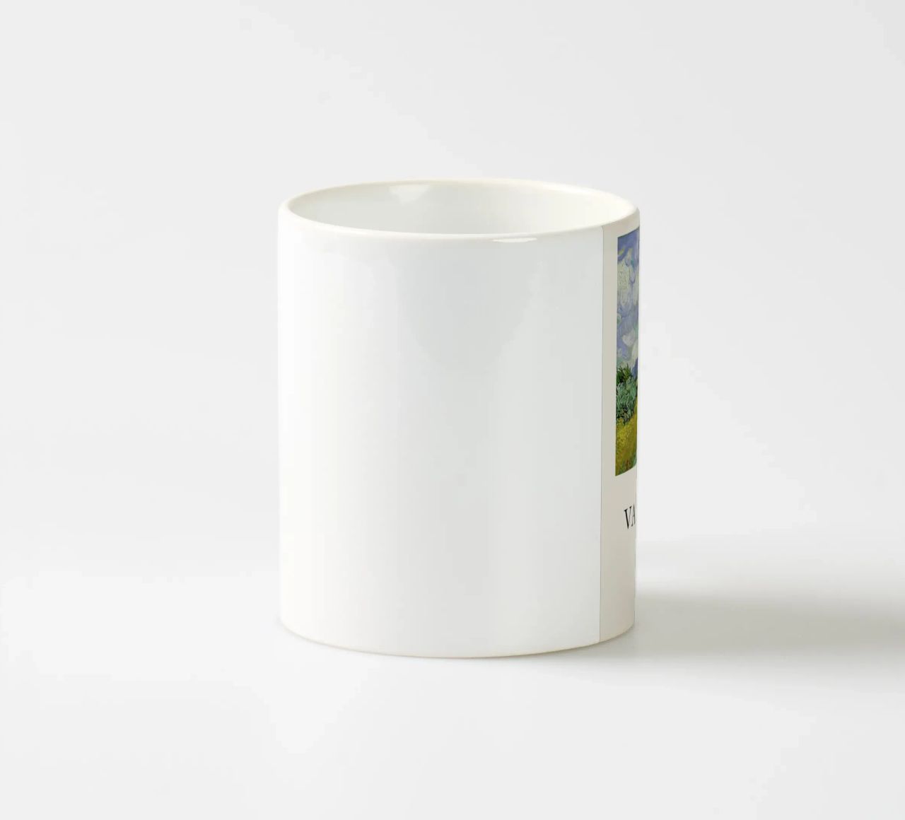 van Gogh - Wheat Field with Cypresses tazza in ceramica da Vintage by JUNIQE