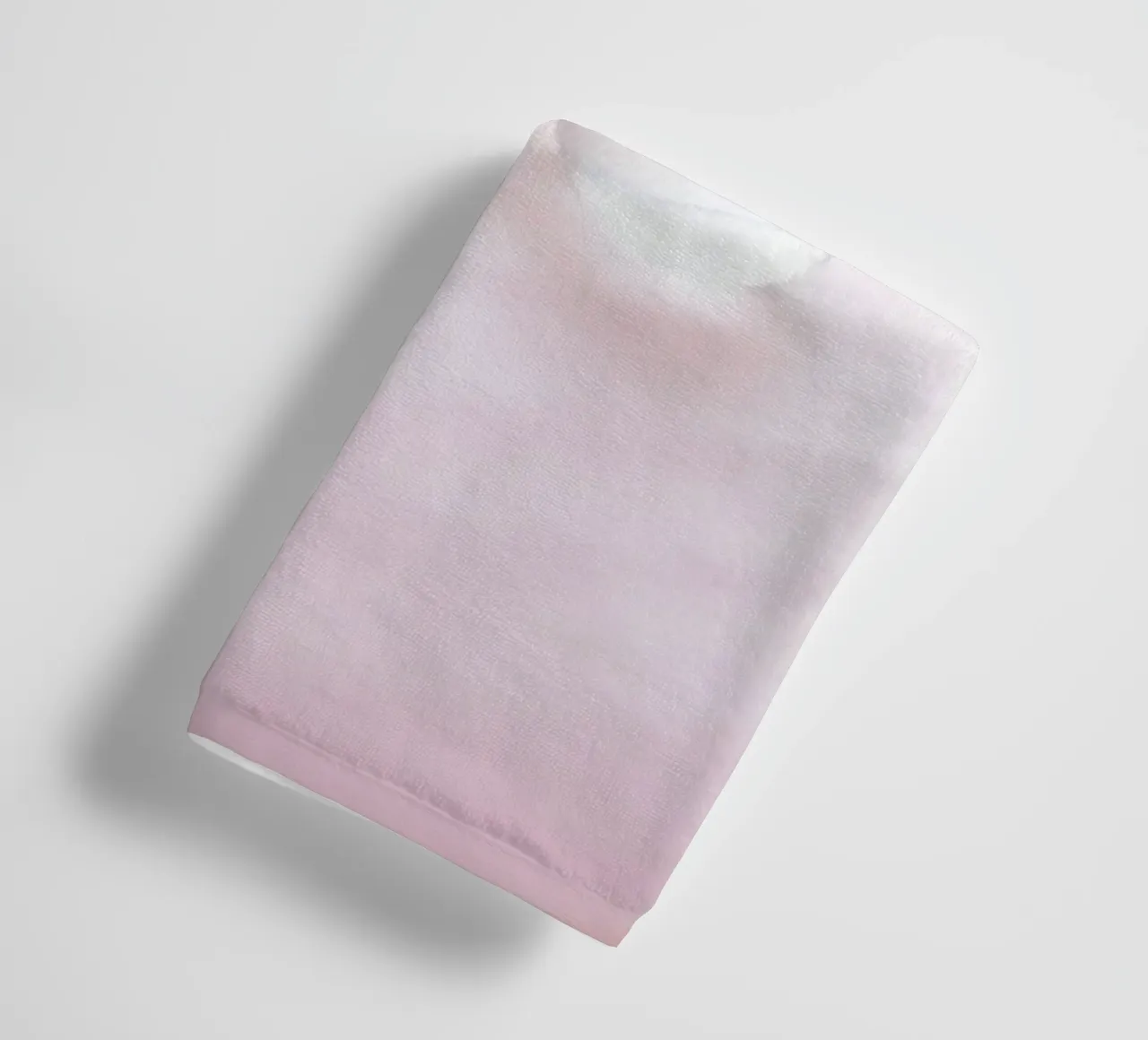 Morning dew rests on a delicate petal of a flower in soft towel by DesignDoodle