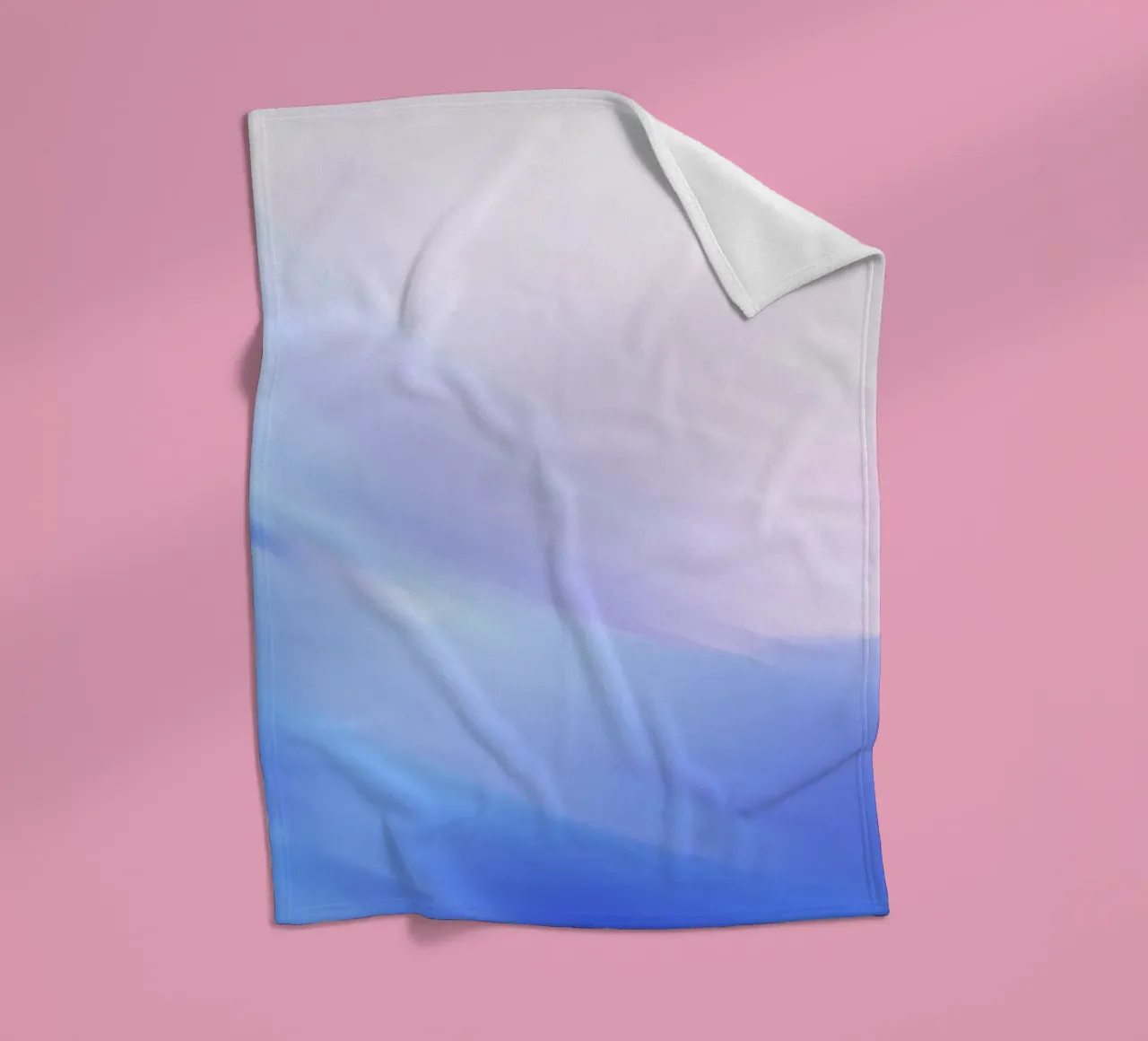 Vortice astratto di colori blu e rosa che crea un'arte da sogno coperta in pile da DesignDoodle