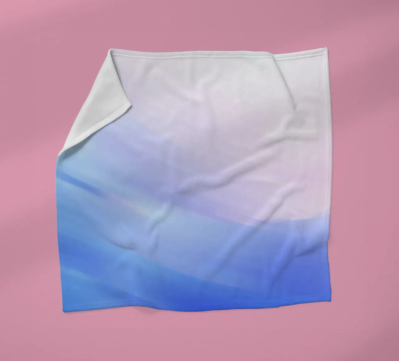 Vortice astratto di colori blu e rosa che crea un'arte da sogno coperta in pile da DesignDoodle