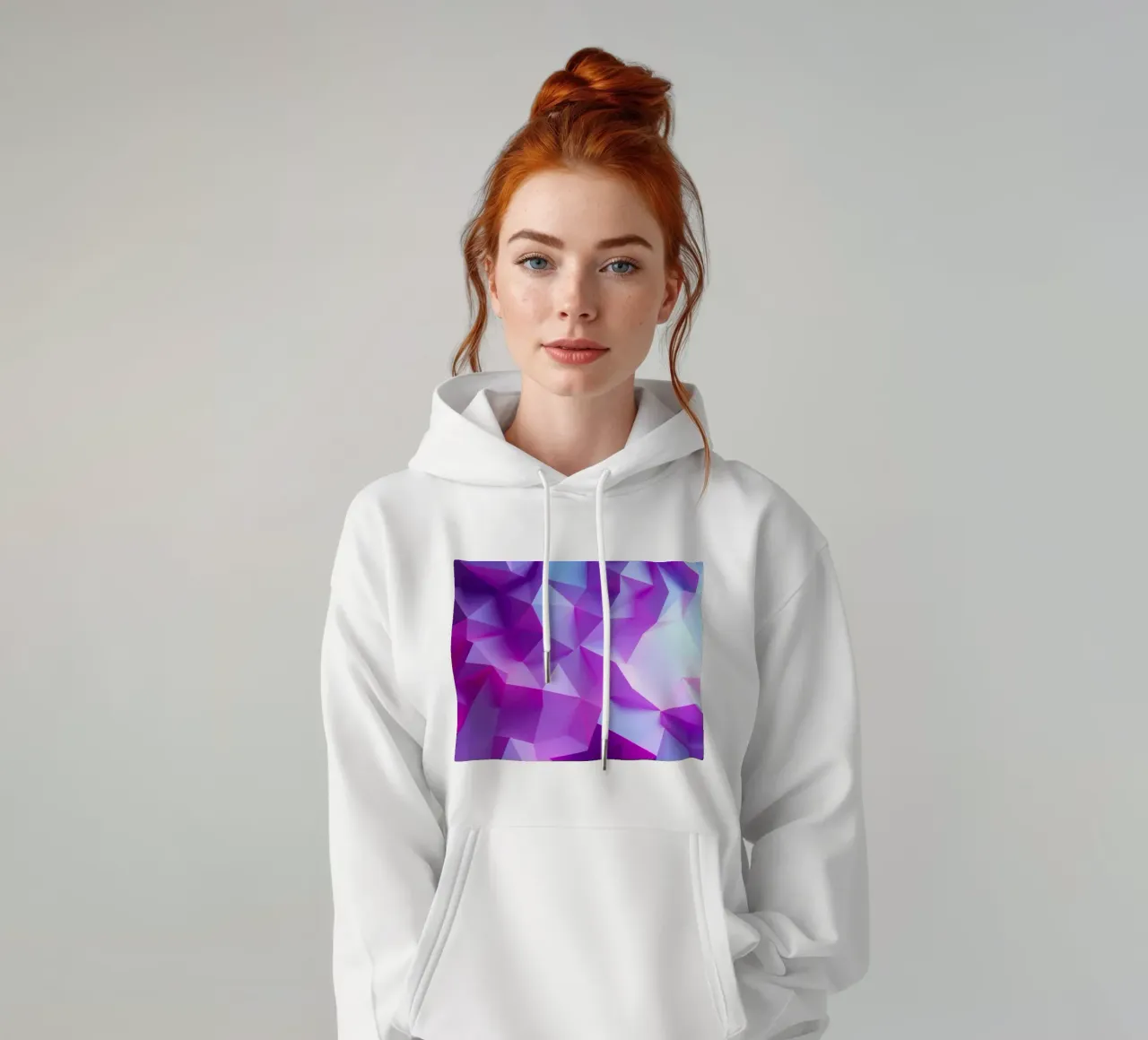 Sfondo astratto con sfumature multiple e gradiente felpa con cappuccio da DesignDoodle