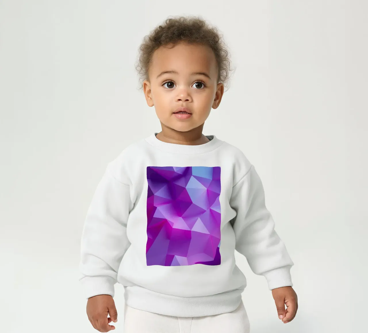 Sfondo astratto con sfumature multiple e gradiente felpa neonato da DesignDoodle