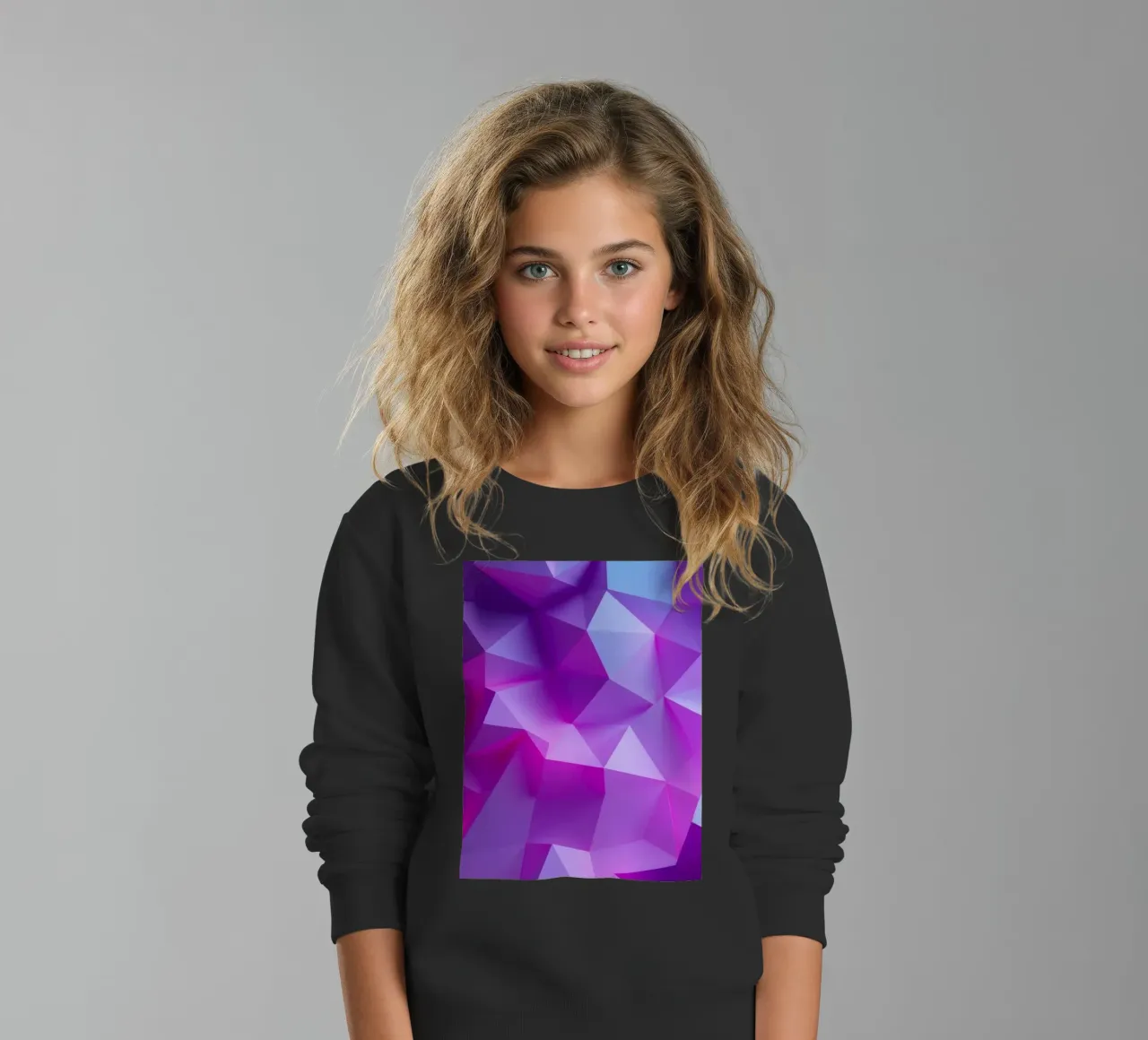 Sfondo astratto con sfumature multiple e gradiente felpa bambino da DesignDoodle