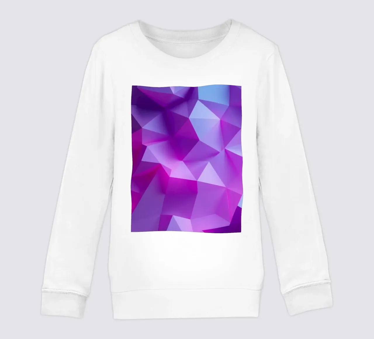abstrakter Hintergrund mit mehreren Schattierungen und Farbverlauf Kinder Sweatshirt von DesignDoodle