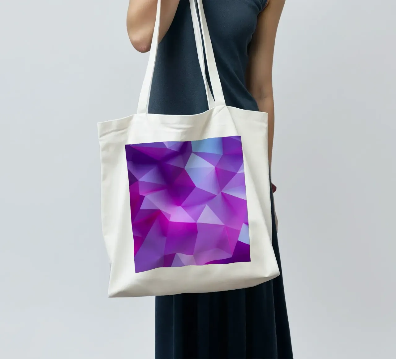 Sfondo astratto con sfumature multiple e gradiente borsa in juta da DesignDoodle