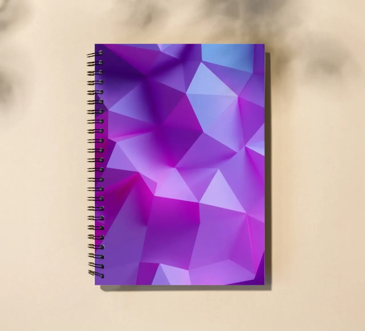 abstract background featuring multiple shades and gradient spiral notebook by DesignDoodle