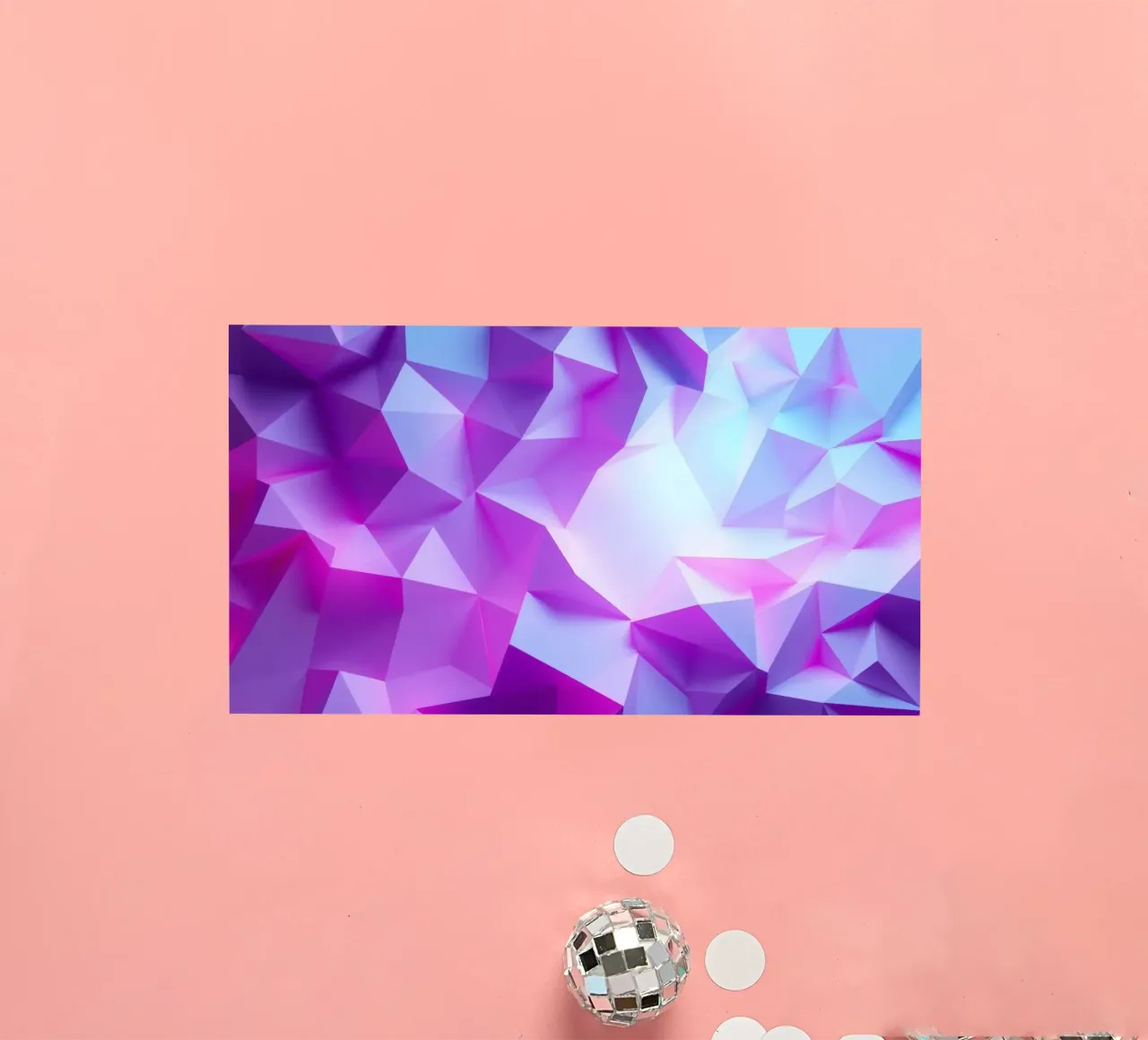 abstract background featuring multiple shades and gradient sticker by DesignDoodle