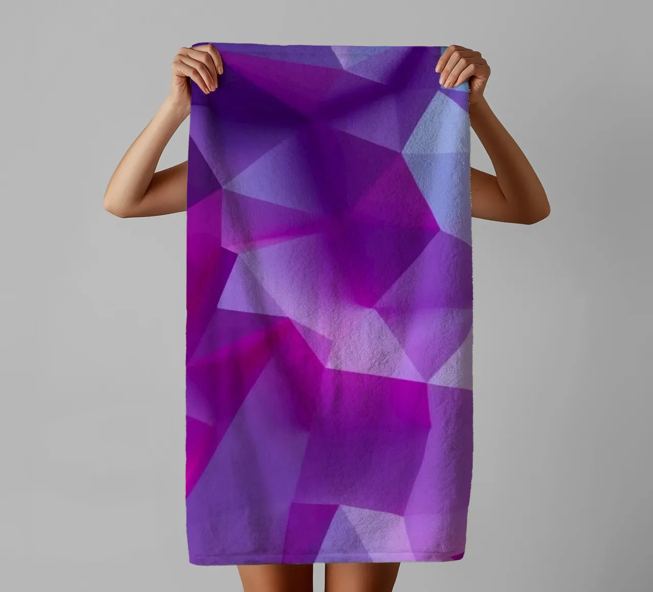 abstract background featuring multiple shades and gradient towel by DesignDoodle