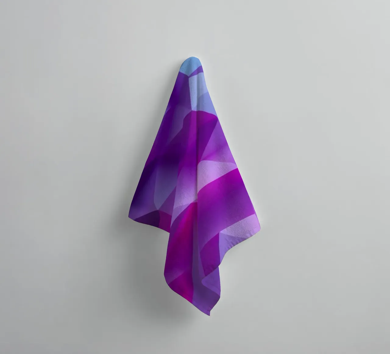 abstracte achtergrond met meerdere tinten en verloop badhanddoek van DesignDoodle