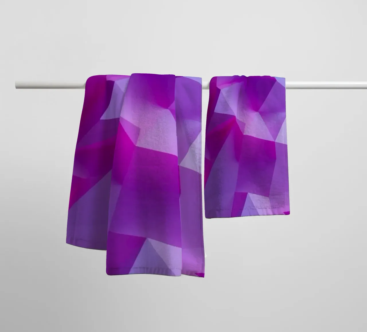 abstract background featuring multiple shades and gradient towel by DesignDoodle