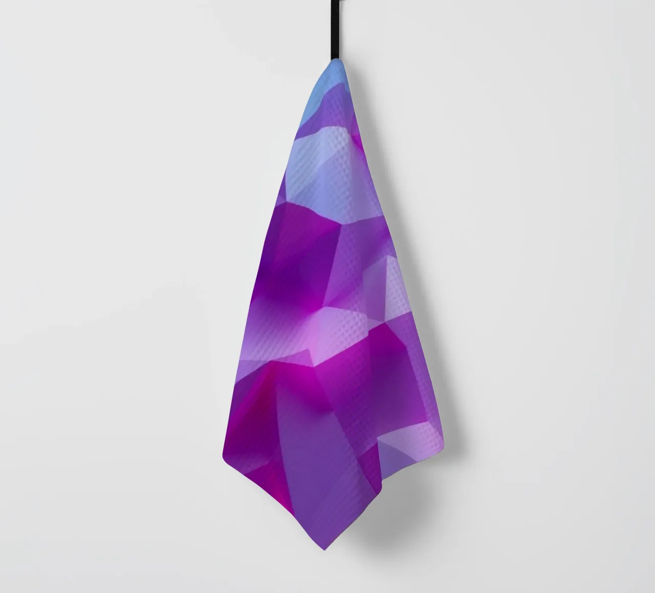 abstract background featuring multiple shades and gradient tea towel by DesignDoodle