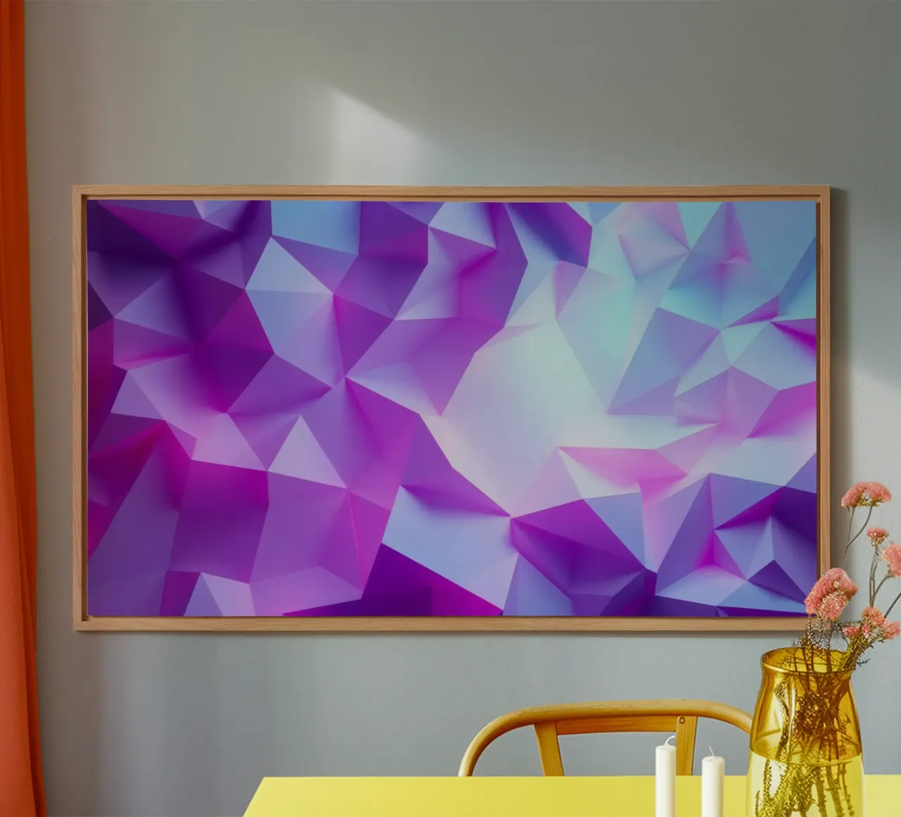 Sfondo astratto con sfumature multiple e gradiente alluminio dibond da DesignDoodle