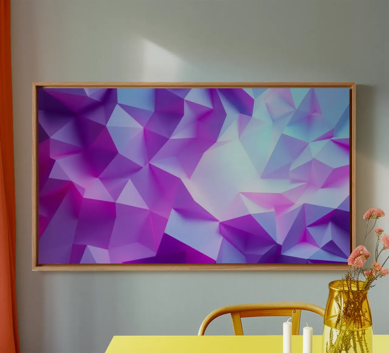 abstract background featuring multiple shades and gradient canvas by DesignDoodle