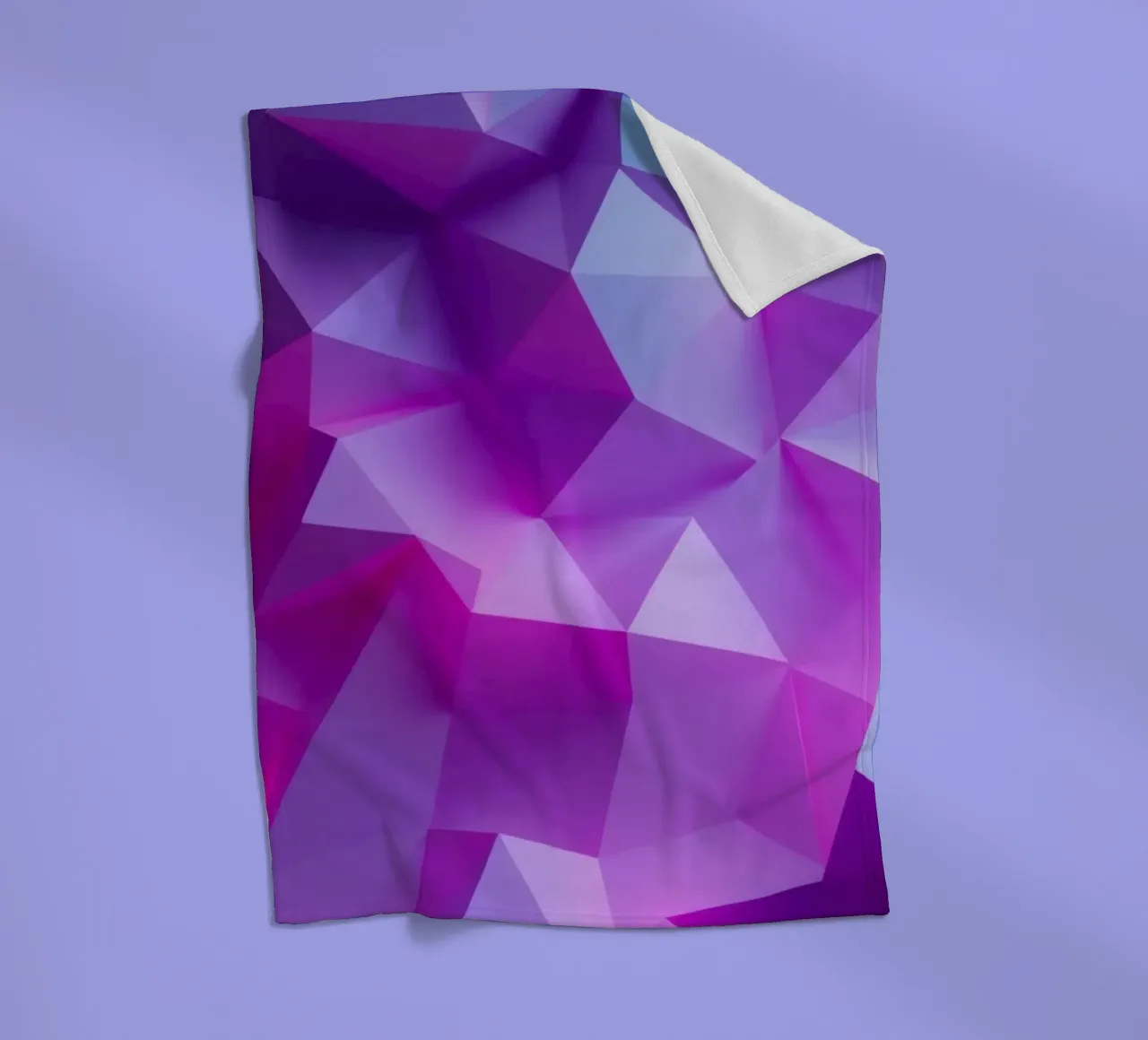 abstract background featuring multiple shades and gradient fleece blanket by DesignDoodle