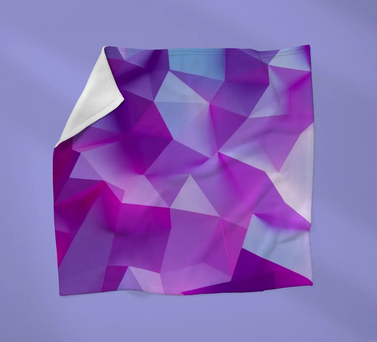 abstract background featuring multiple shades and gradient fleece blanket by DesignDoodle