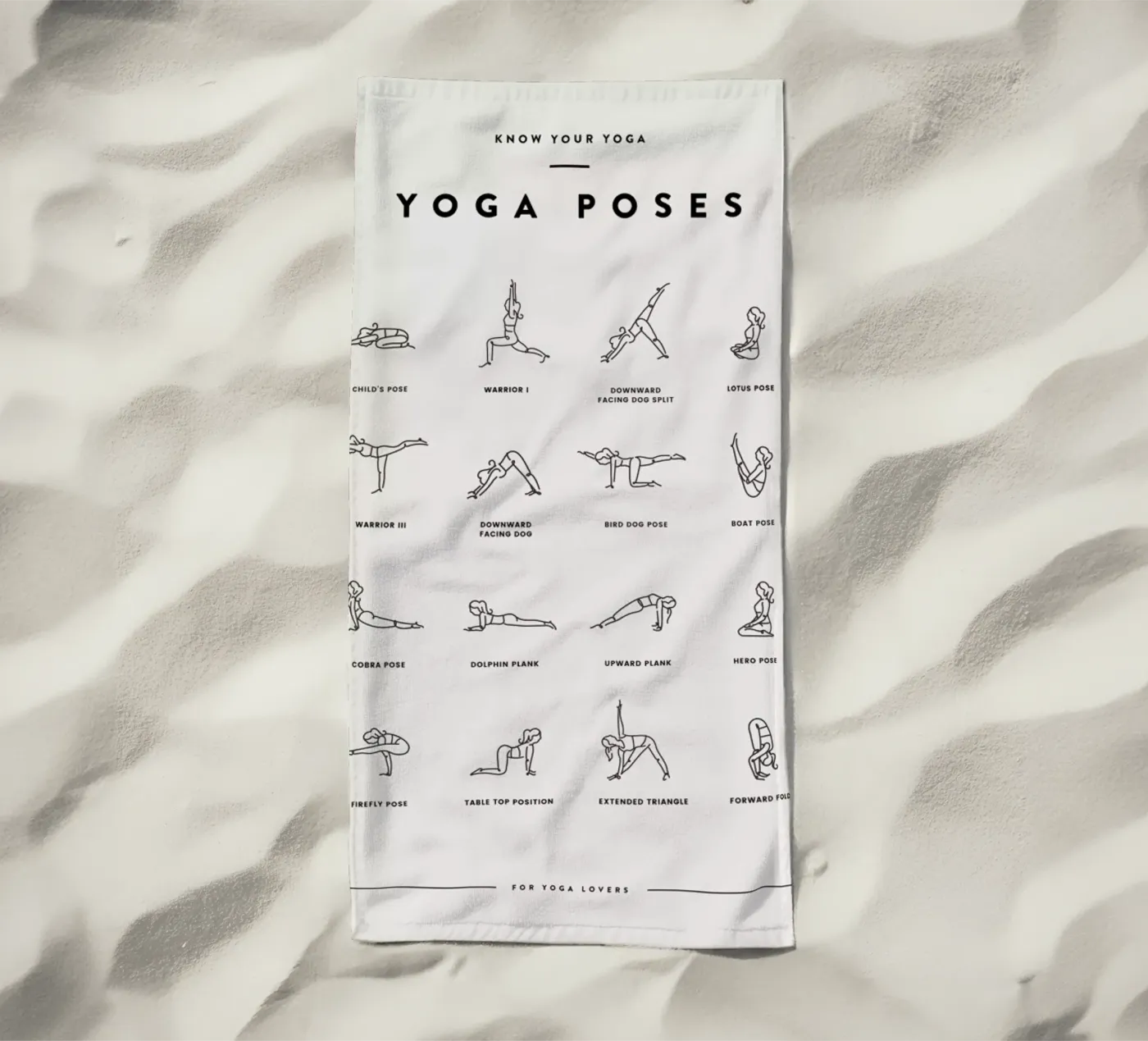 Yoga Chart 2 telo mare da daylight design studio