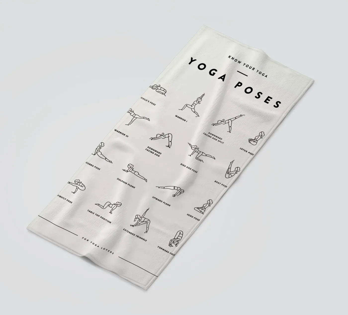 Yoga Chart 2 telo mare da daylight design studio