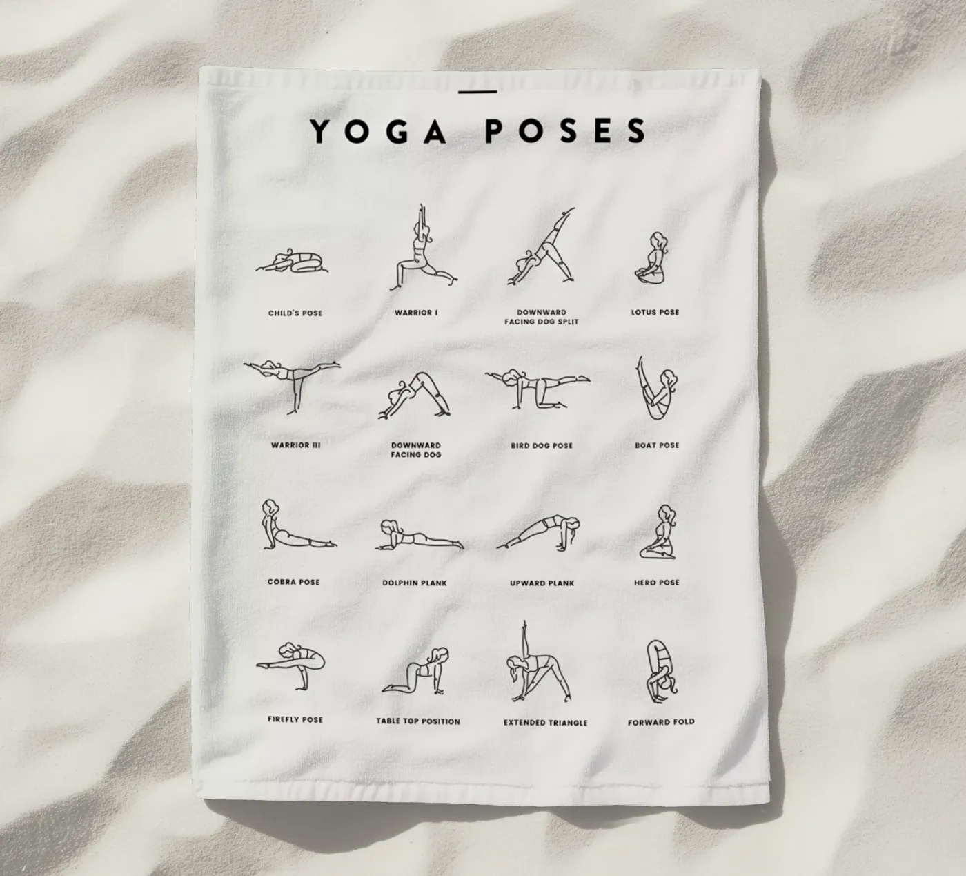 Yoga Chart 2 telo mare da daylight design studio