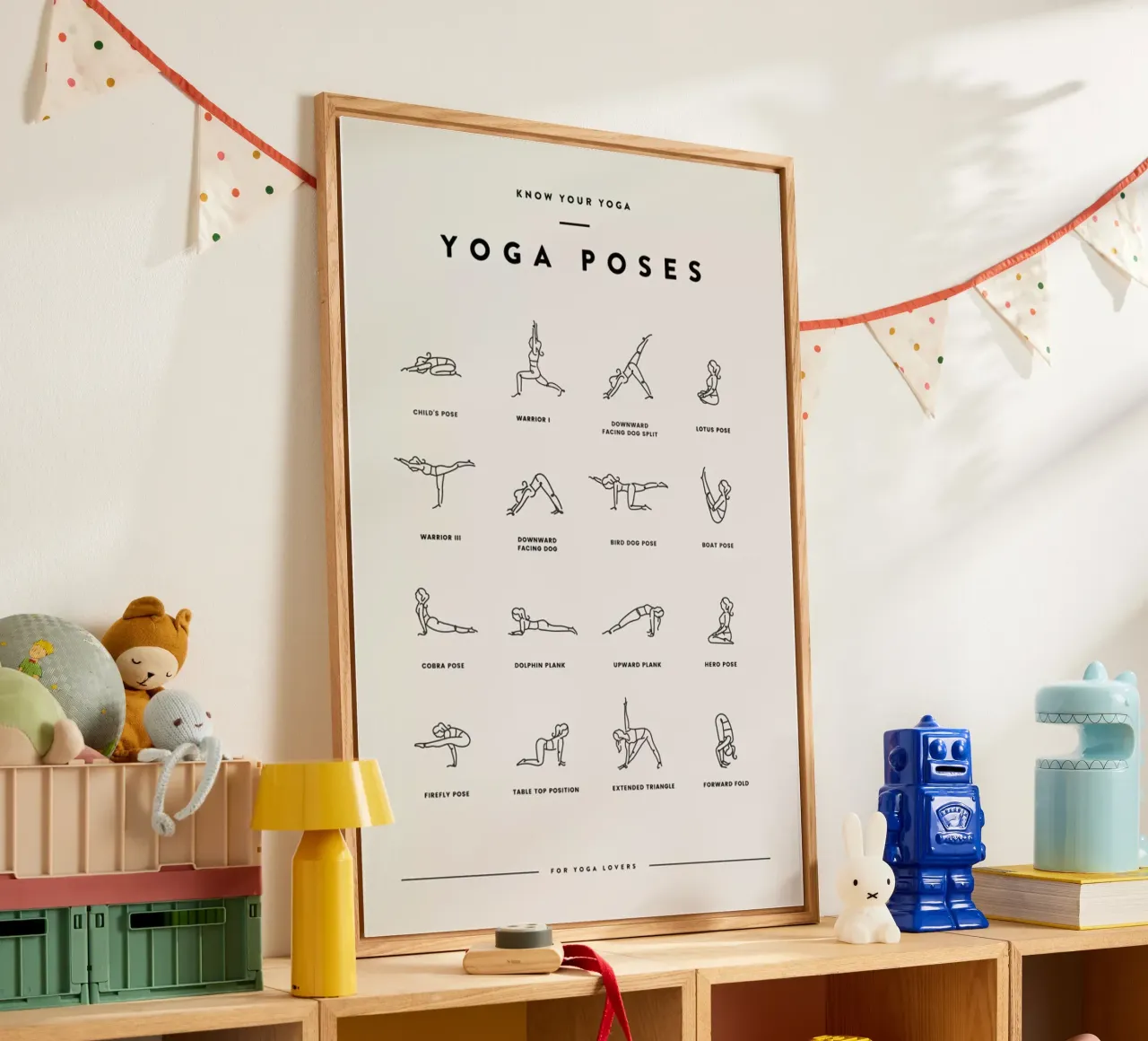 Yoga Chart 2 plexiglass da daylight design studio