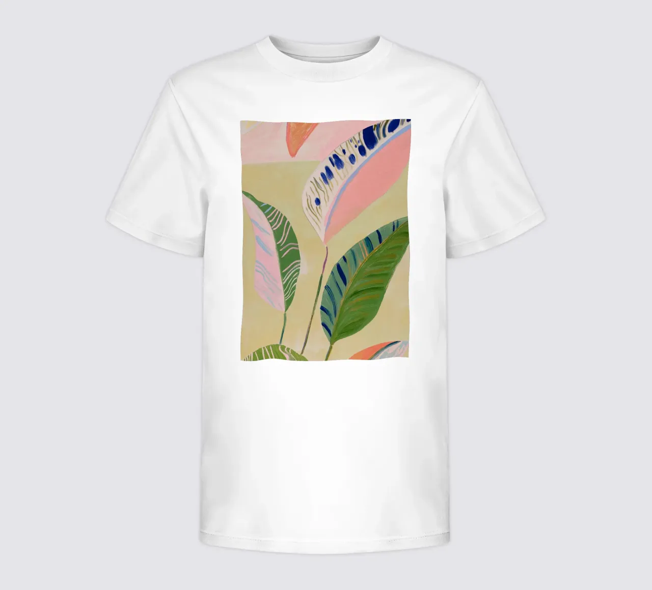 Botanical Print, Palm Print kids t-shirt by Boheme