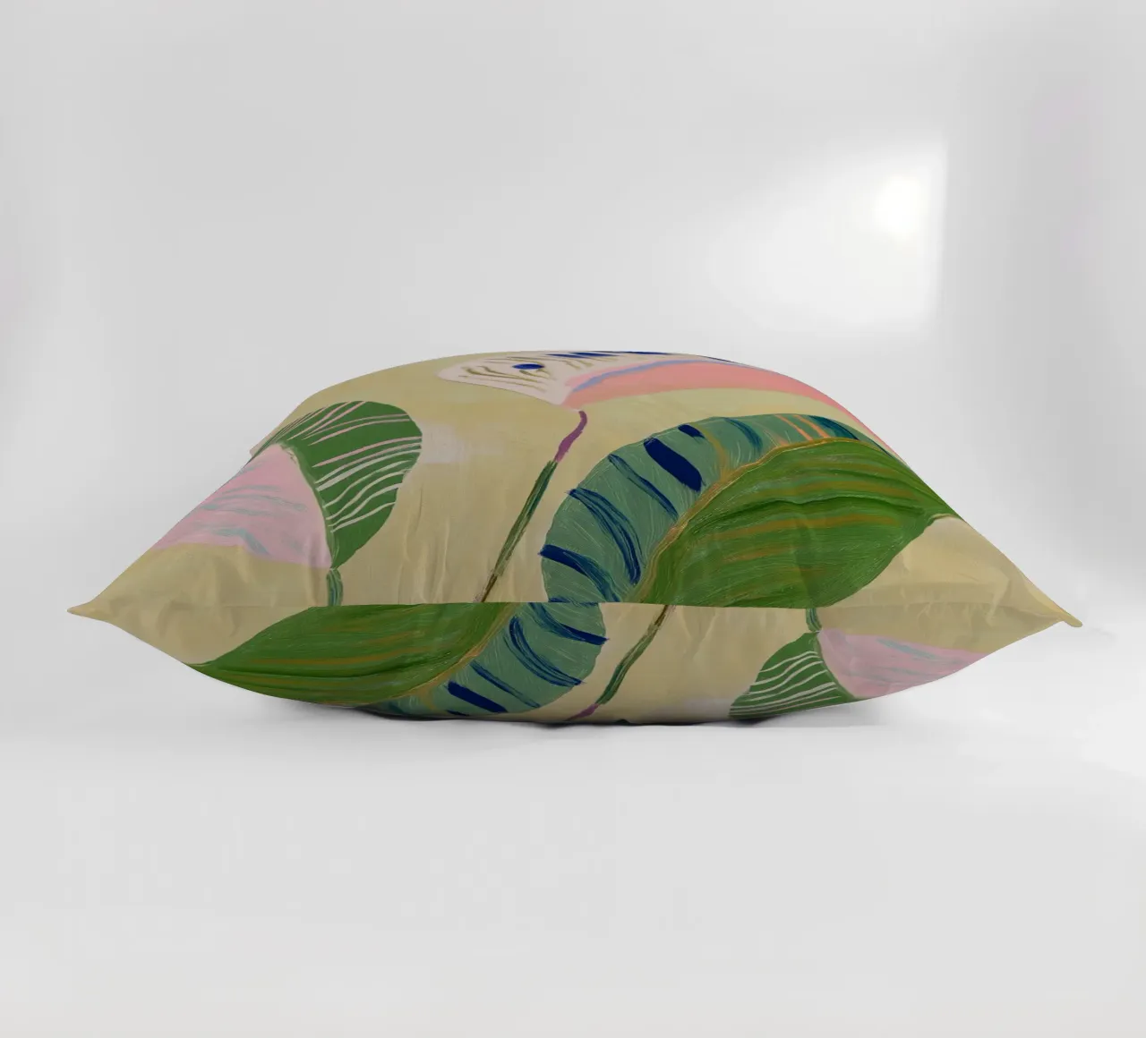 Botanical Print, Palm Print decorative cushion by Boheme