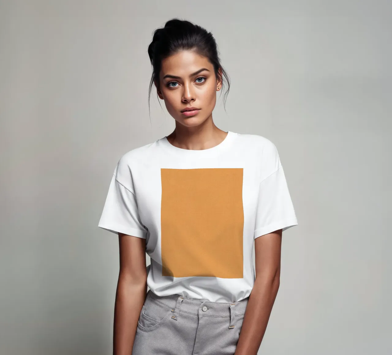Sfondo caldo e strutturato in toni naturali t-shirt da DesignDoodle