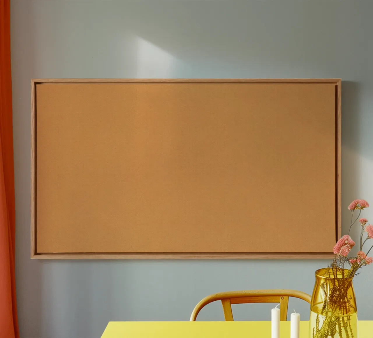 Warm textured background in natural tones canvas by DesignDoodle