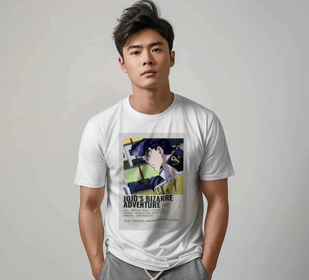 JOJO'S BIZARRE ADVENTURE 2012 t-shirt da Totoya