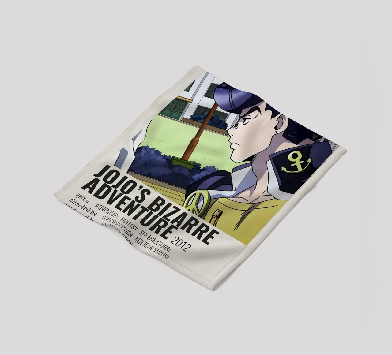 JOJO'S BIZARRE ADVENTURE 2012 coperta in pile da Totoya