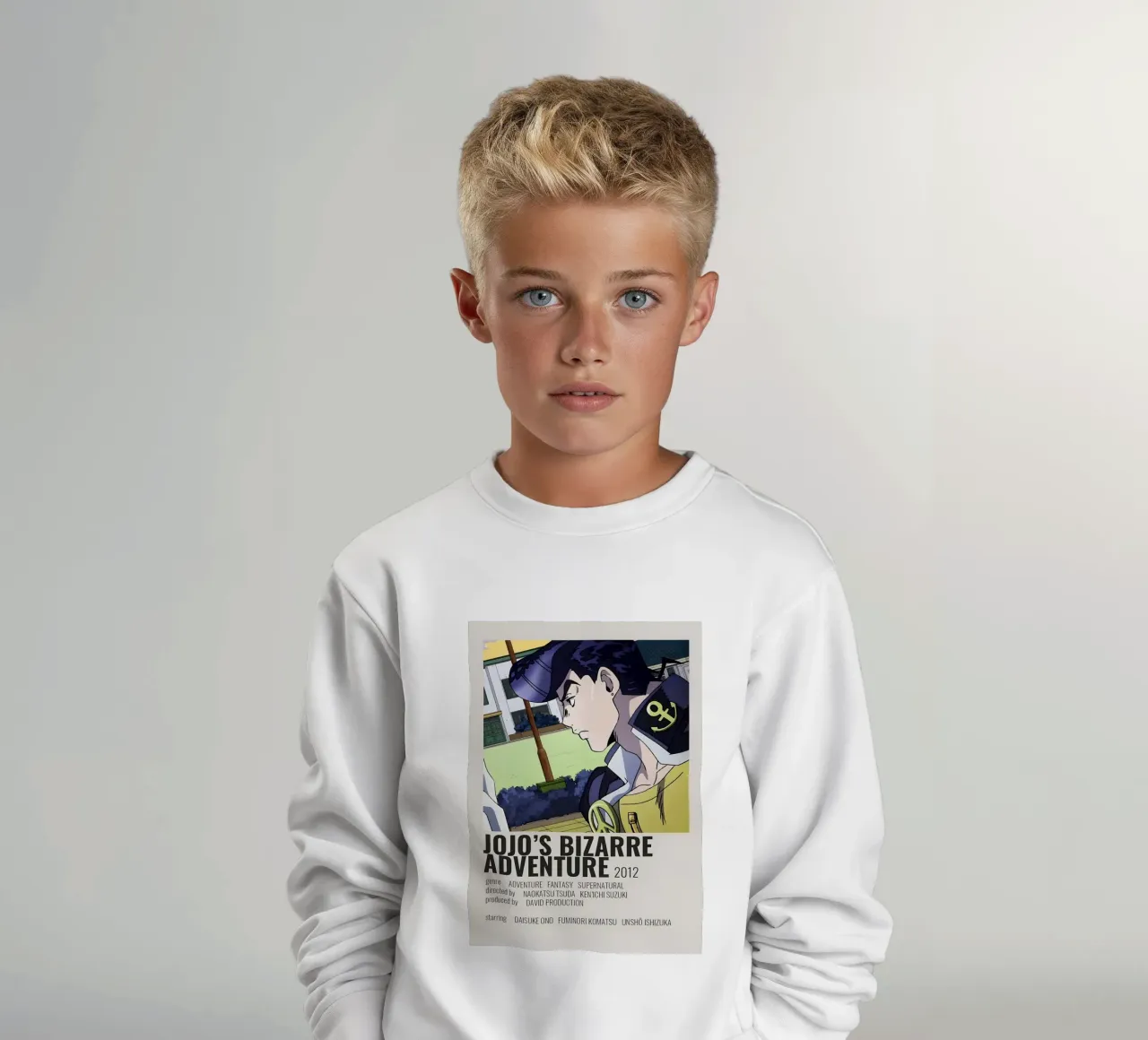 JOJO'S BIZARRE ADVENTURE 2012 felpa bambino da Totoya