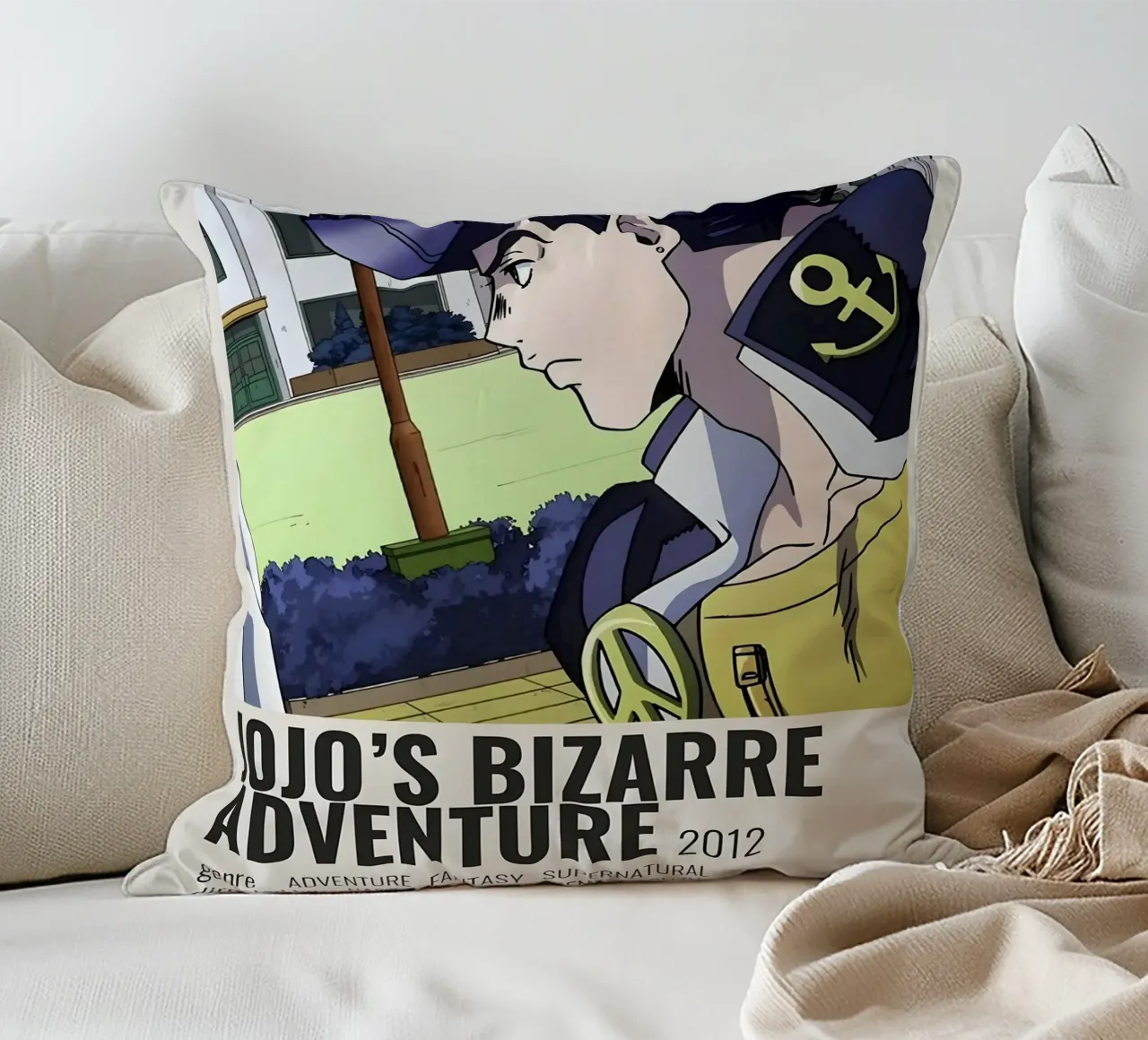 JOJO'S BIZARRE ADVENTURE 2012 cuscino da Totoya