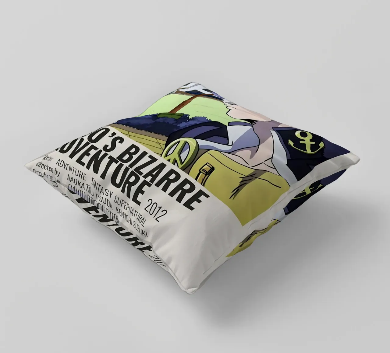 JOJO'S BIZARRE ADVENTURE 2012 cuscino da Totoya