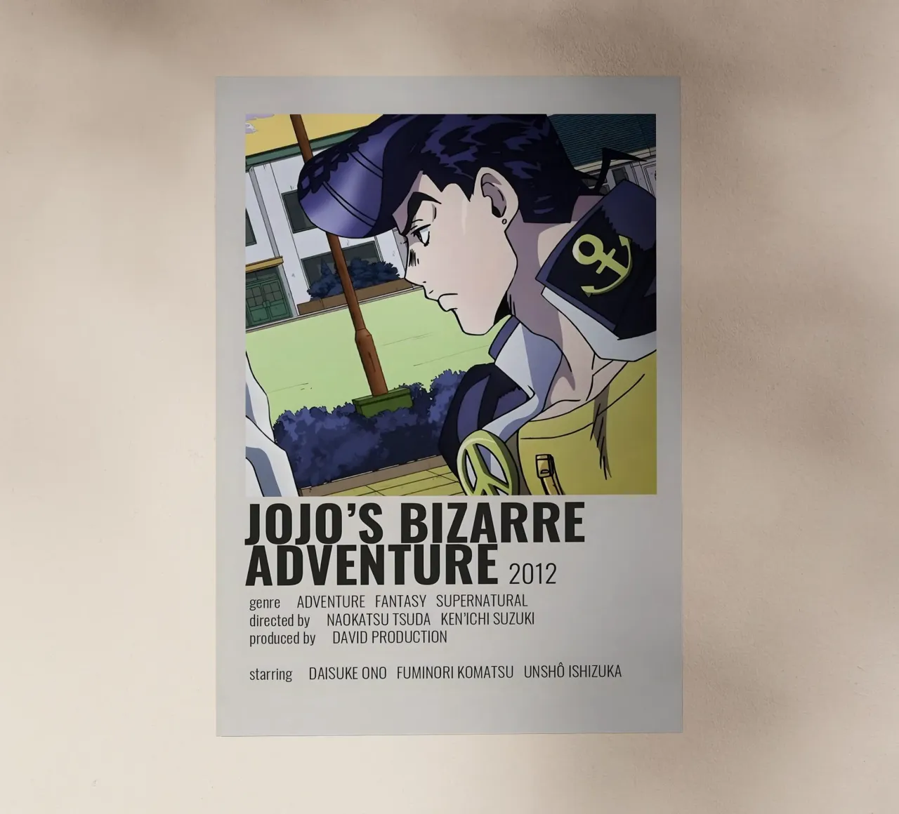 JOJO'S BIZARRE ADVENTURE 2012 pellicola backlit da Totoya
