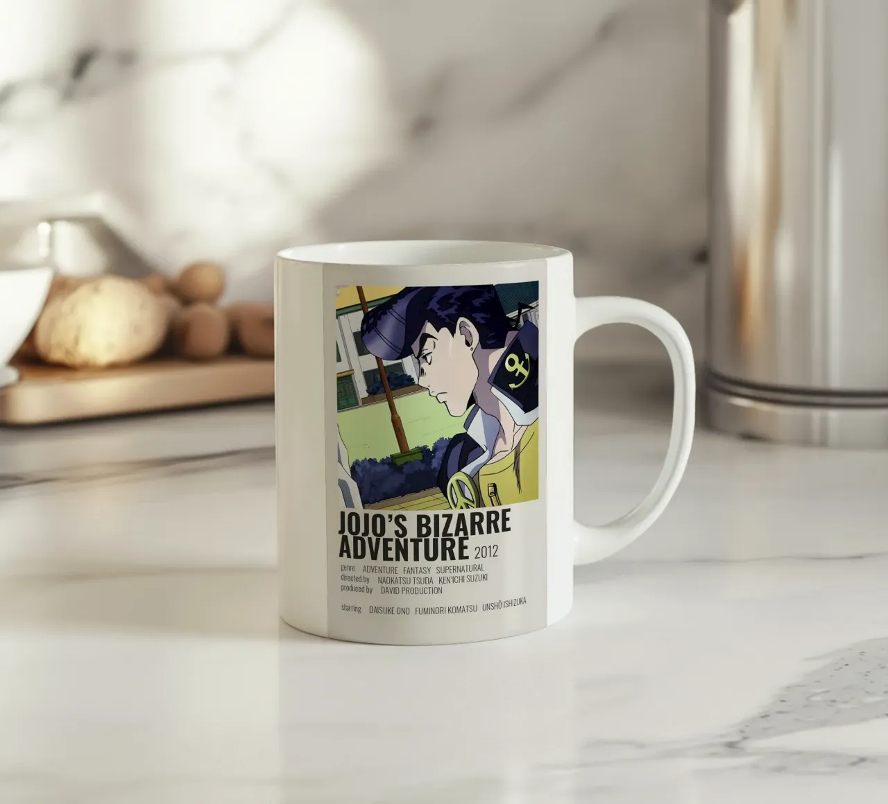JOJO'S BIZARRE ADVENTURE 2012 tazza in ceramica da Totoya