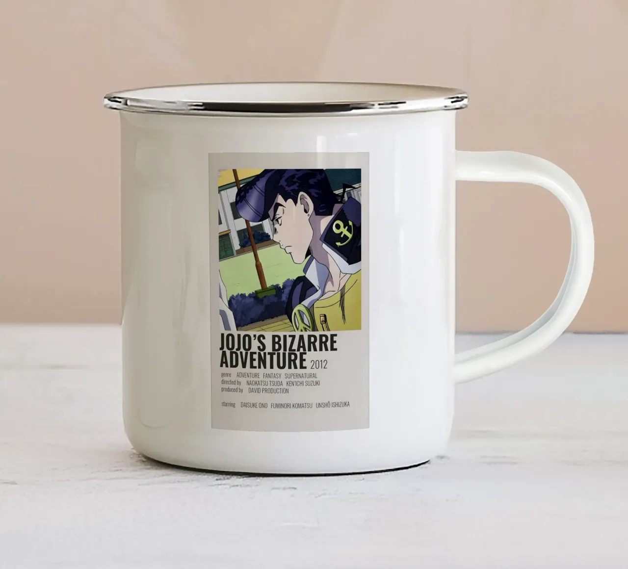 JOJO'S BIZARRE ADVENTURE 2012 tazza in smalto da Totoya