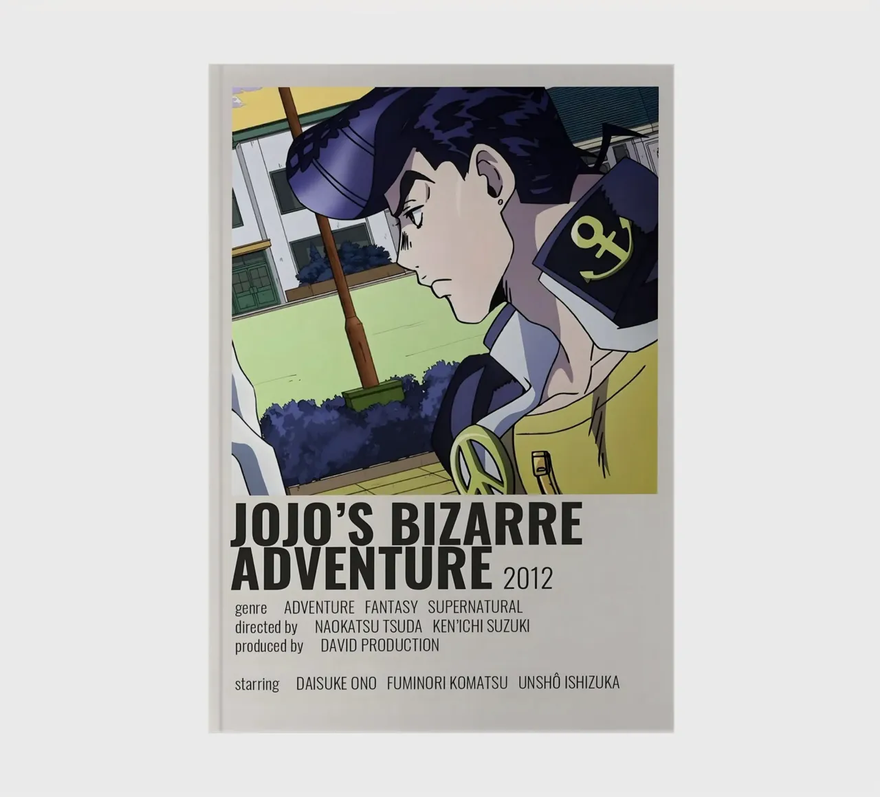 JOJO'S BIZARRE ADVENTURE 2012 notebook by Totoya