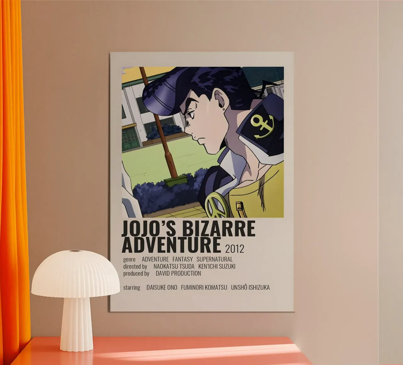 JOJO'S BIZARRE ADVENTURE 2012 carta hahnemühle da Totoya