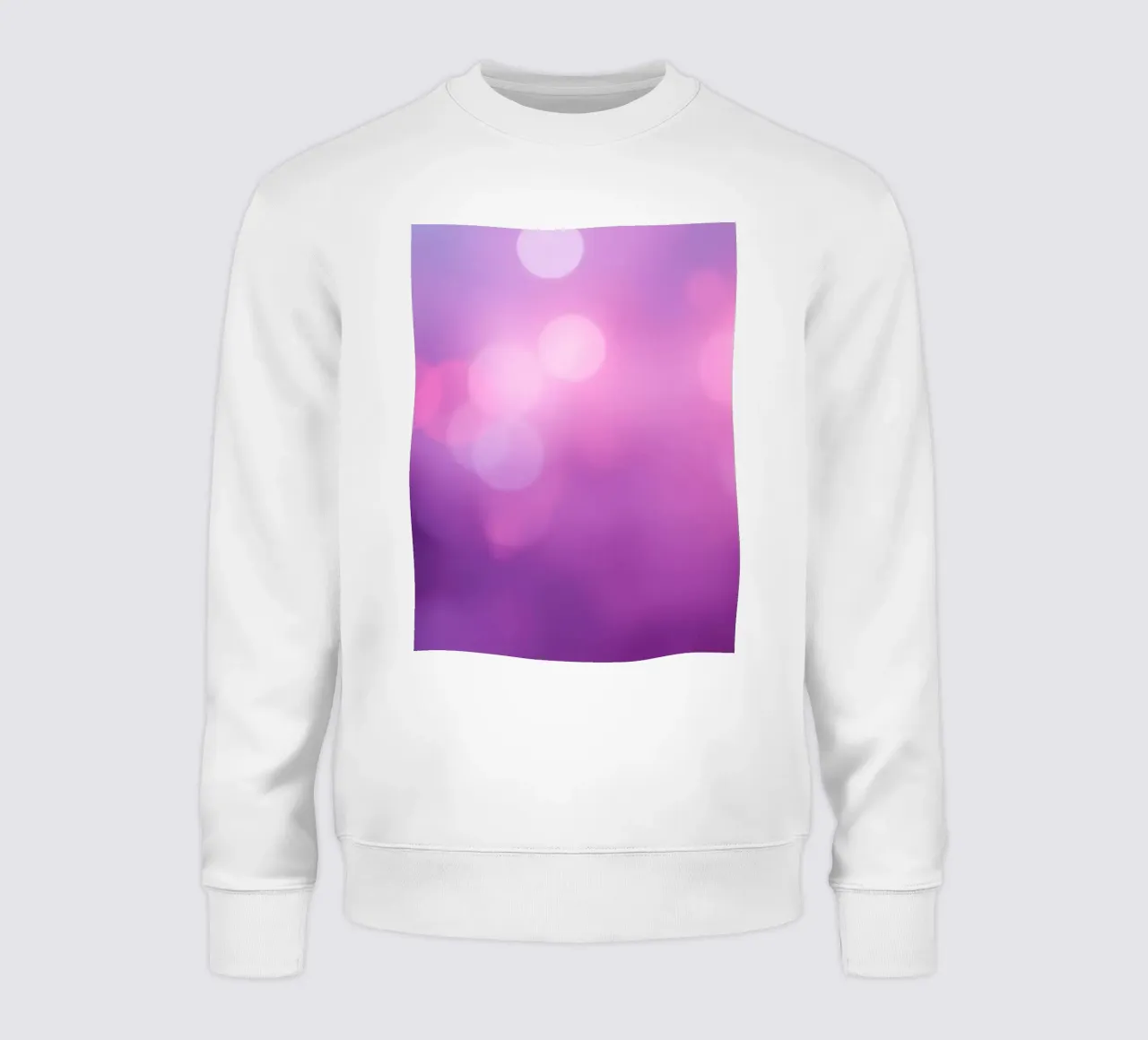 Gli effetti bokeh colorati creano un'atmosfera da sogno ad un livello di felpa da DesignDoodle