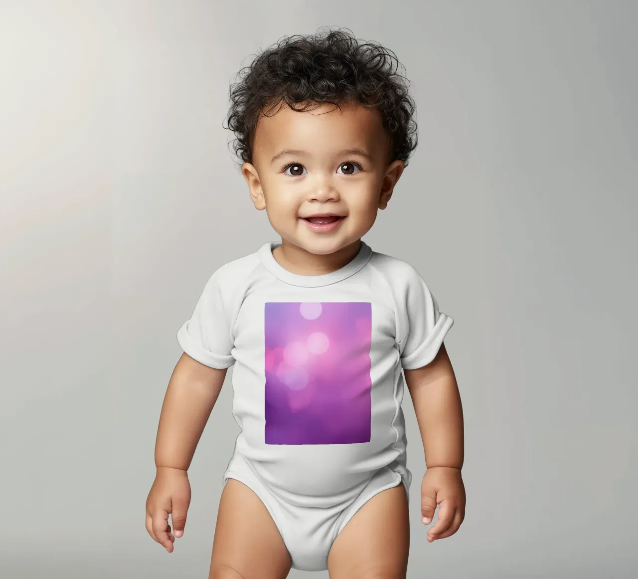 Les effets bokeh colorés créent une atmosphère de rêve à une vitesse encore plus élevée. body bébé de DesignDoodle