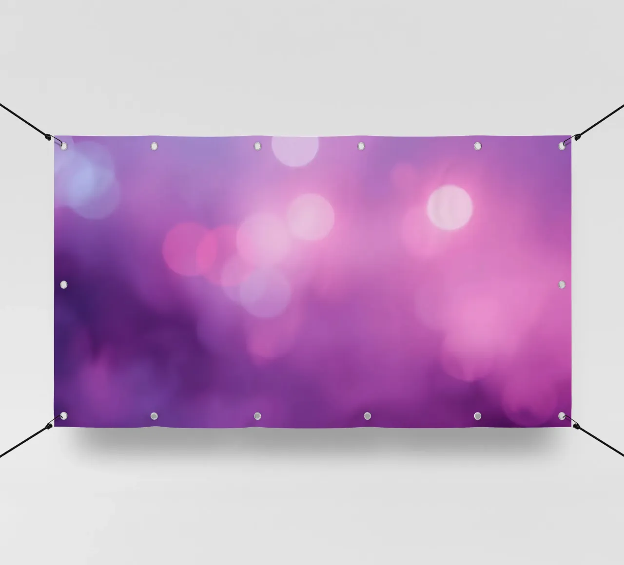 Gli effetti bokeh colorati creano un'atmosfera da sogno ad un livello di telo in pvc da DesignDoodle
