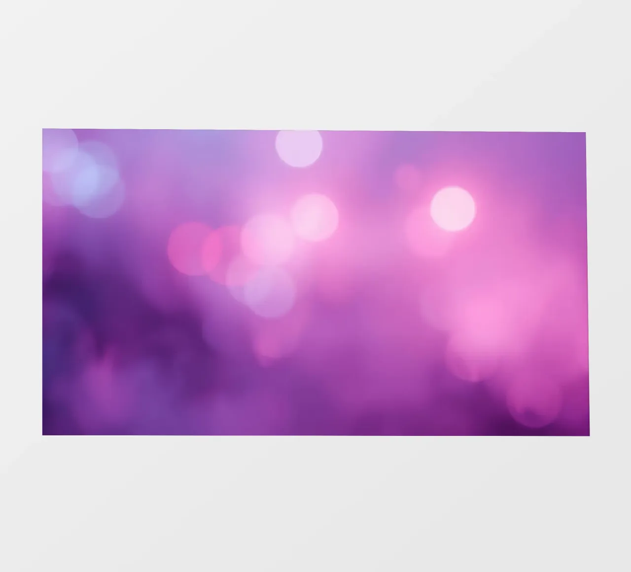 Gli effetti bokeh colorati creano un'atmosfera da sogno ad un livello di telo in pvc da DesignDoodle