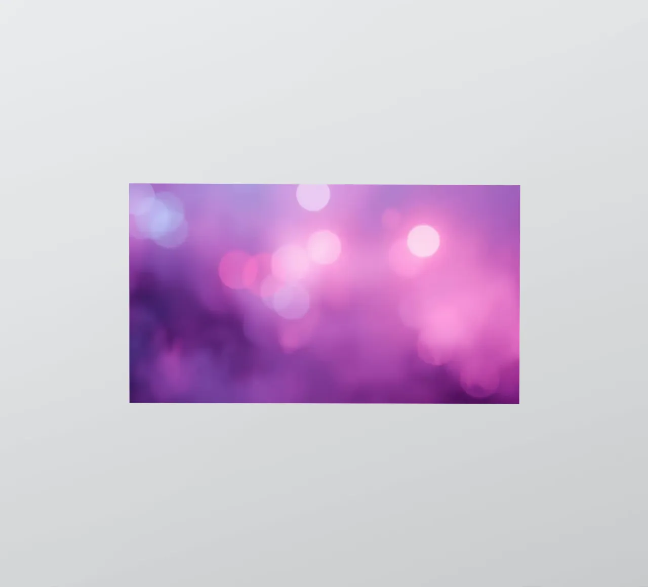 Les effets bokeh colorés créent une atmosphère de rêve à une vitesse encore plus élevée. autocollant de DesignDoodle