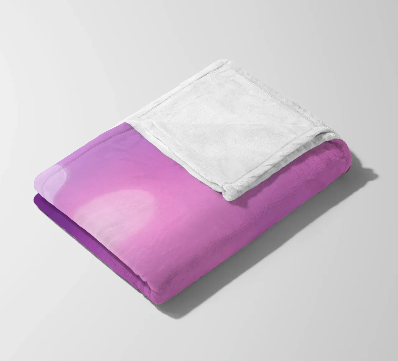 Colorful bokeh effects create a dreamy atmosphere at an even fleece blanket by DesignDoodle