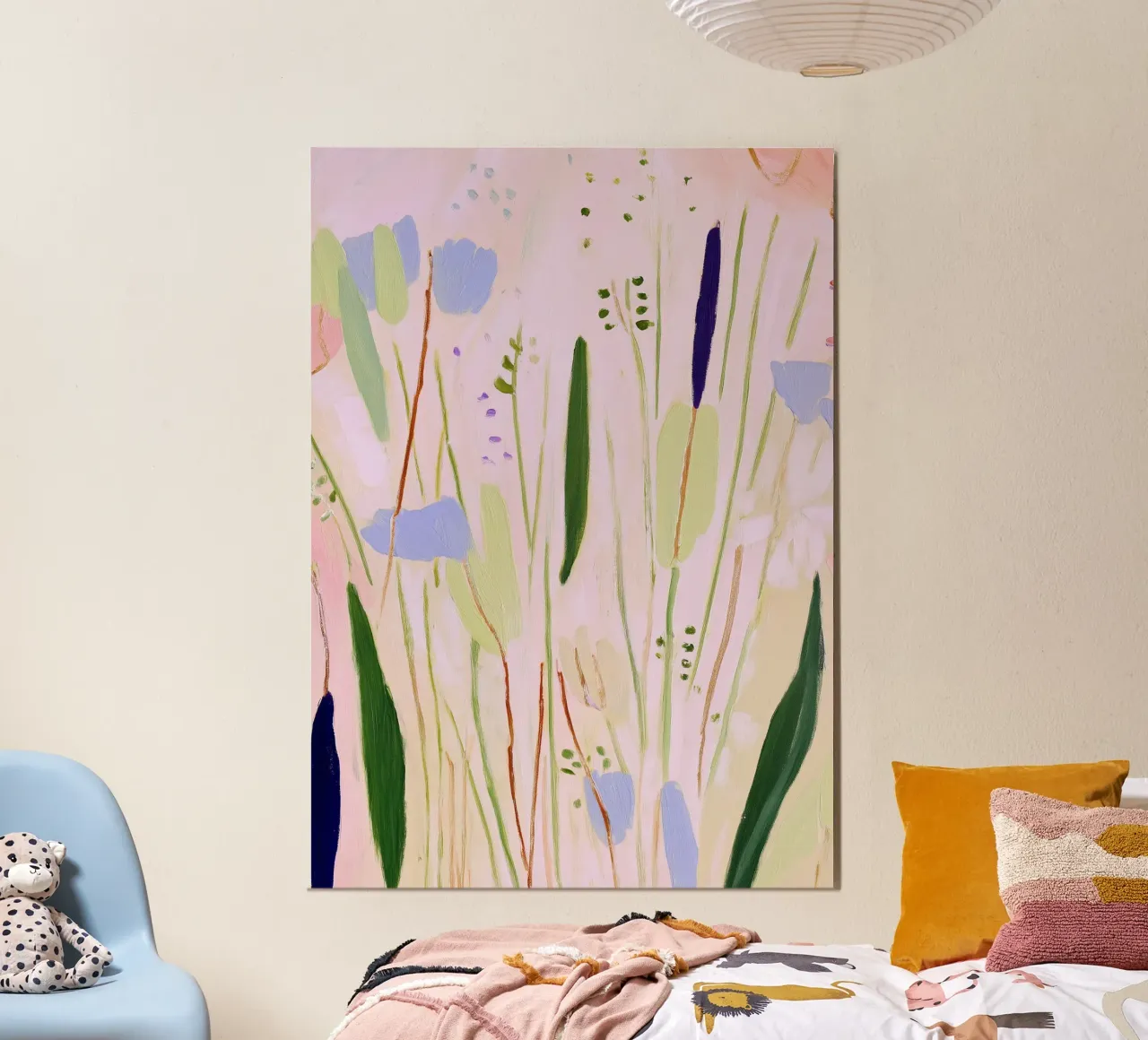 Impresión botánica de flores, póster abstracto de flores hahnemühle de Boheme