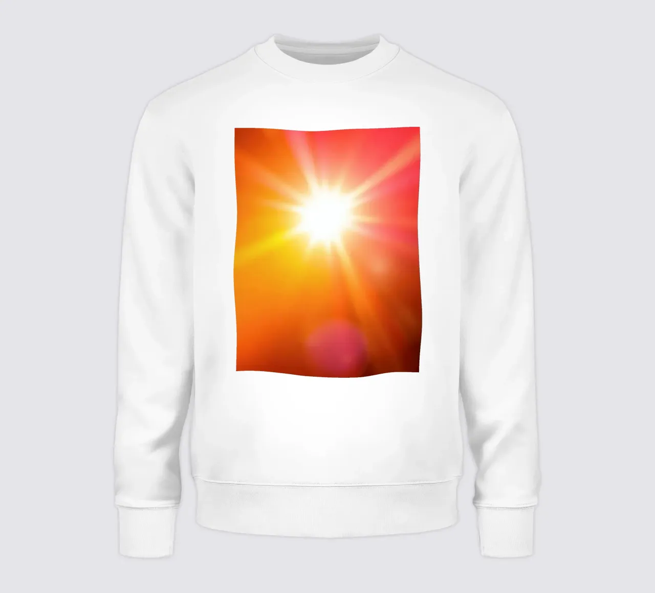 La luce del sole irradia calore durante un pomeriggio di tranquillità felpa da DesignDoodle