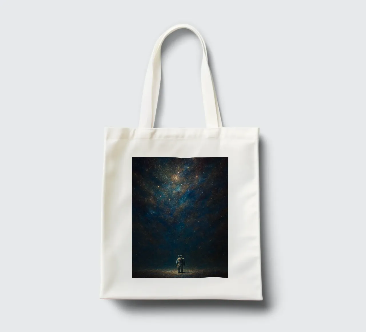 Infinite Frontier borsa in juta da Mosaic Dialogue